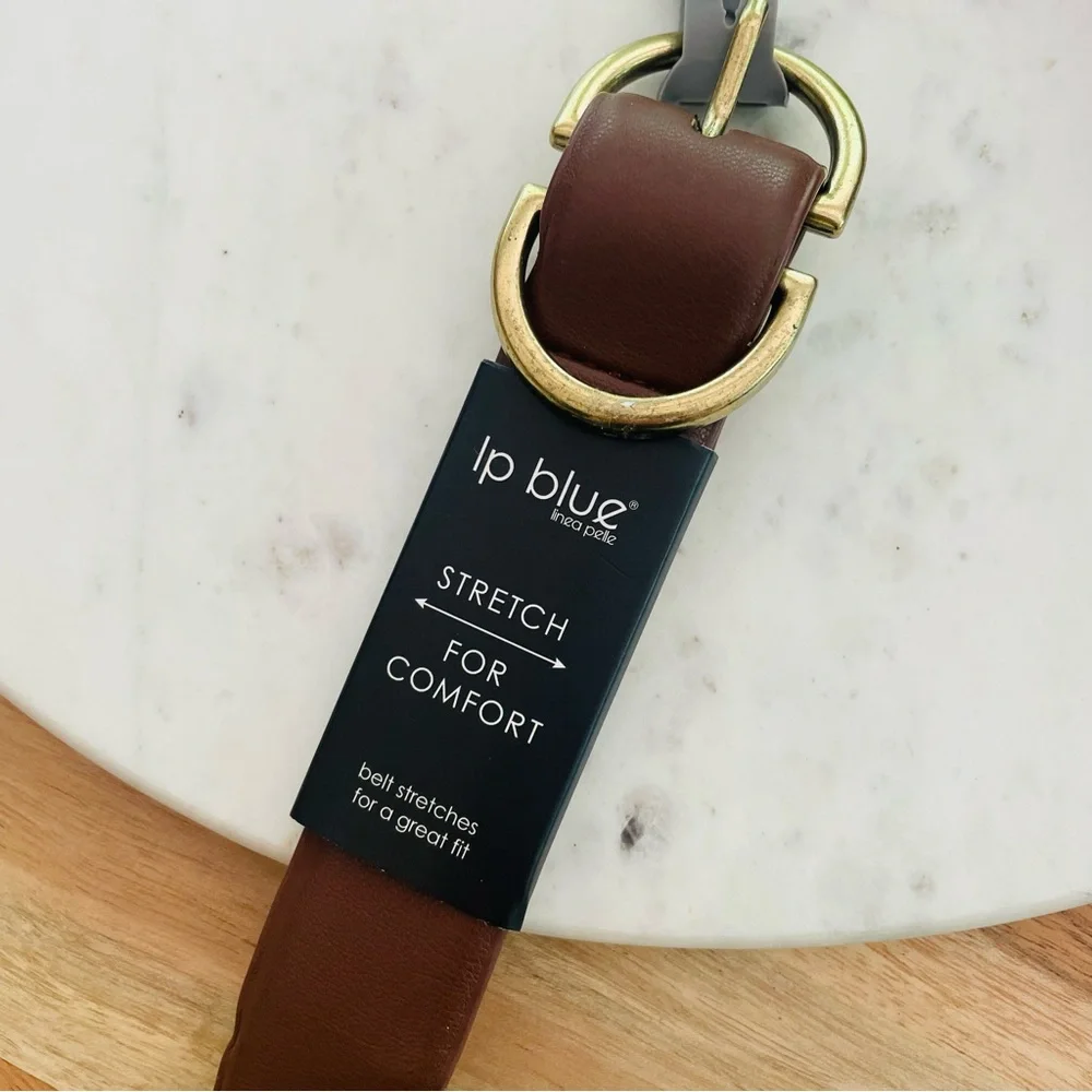 lp blue by Linea Pelle Stretch Comfort Belt